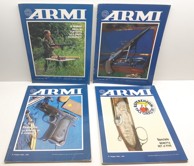Diana armi raccolta completa 1990 numero 1/12