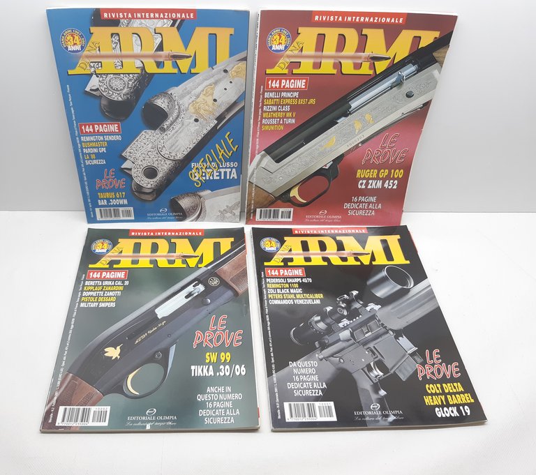 Diana armi raccolta completa 2001 numero 1-12