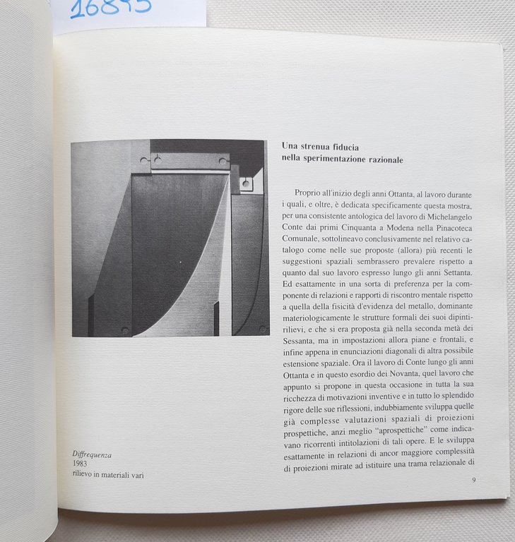 Enrico Crispolti Michelangelo Conte Spazio interattivo Civitanova Marche 1992