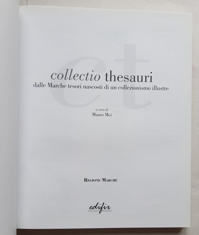 Mauro Mai Collectio thesauri Arte grafica e musica EDIFIR 2004