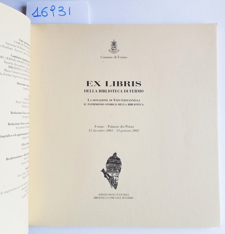 Ex libris della biblioteca comunale di Fermo 2002