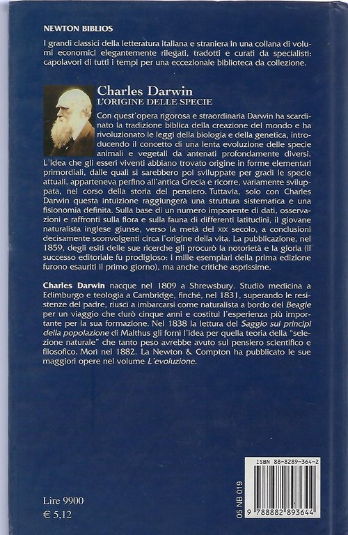 "L'origine delle specie"