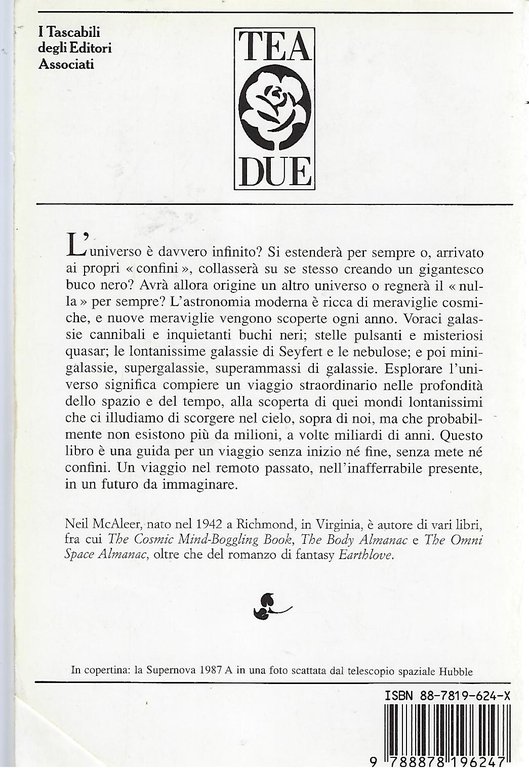 "Guida all'universo" "galassie, buchi neri, quasar e pulsar: un' introduzione …