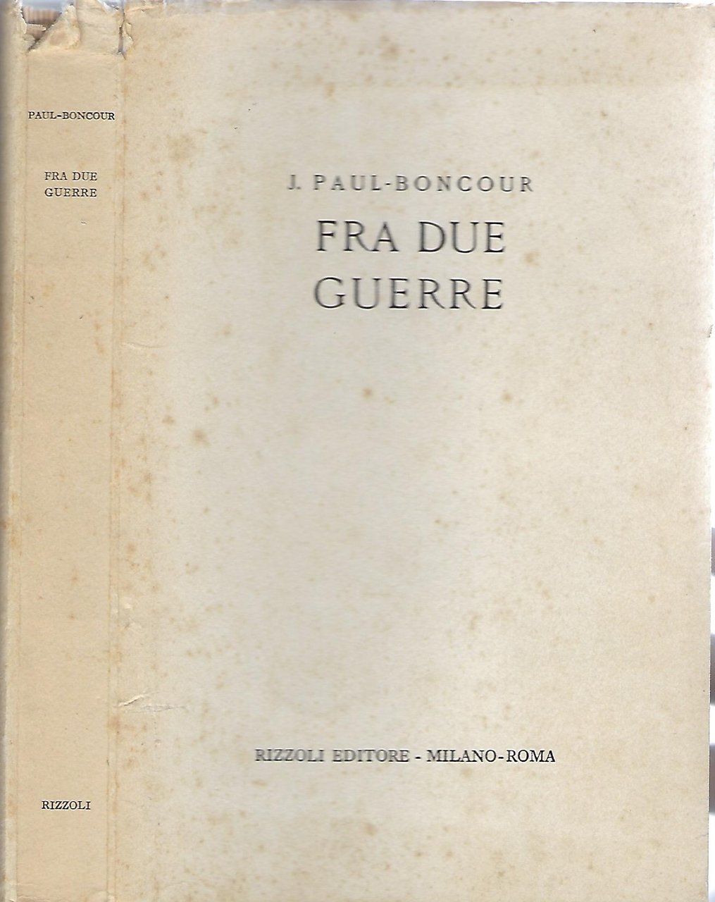 "Fra due guerre"