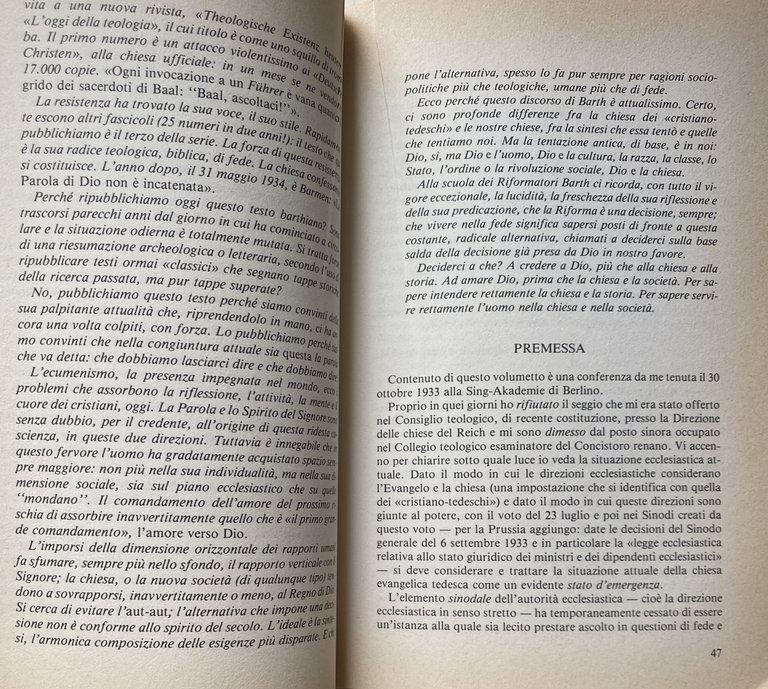 VOLONTÀ DI DIO E DESIDERI UMANI L'INIZIATIVA TEOLOGICA NELLA GERMANIA …