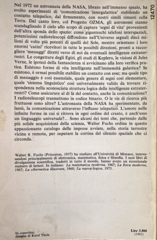 L'ALTRA SPONDA DELLO SPAZIO. LA VITA NELLE STELLE REMOTE