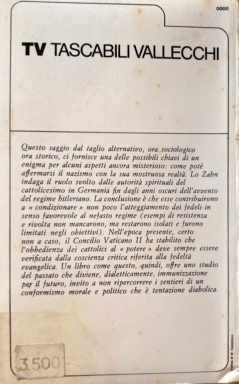 I CATTOLICI TEDESCHI E LE GUERRE DI HITLER