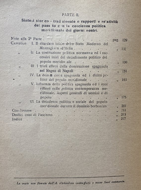 L'EVOLUZIONE DELLA COSCIENZA POLITICA DEL POPOLO MERIDIONALE