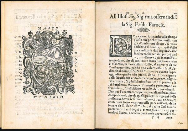 Rime amorose del conte Pomponio Torelli detto il Perduto, nell'Academia …