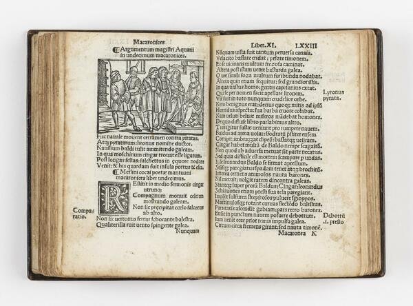 Macaronea. Merlini Cocai poete mantuani Macaronices libri XVII. post omnes …