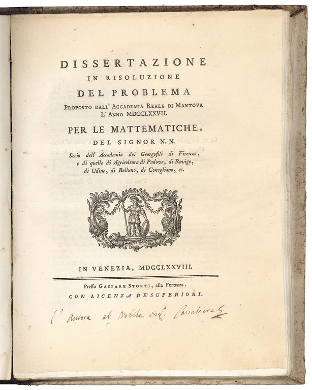 18th-century Venetian Sammelband containing five works on hydraulic governance and … | Immagine Gallery 2