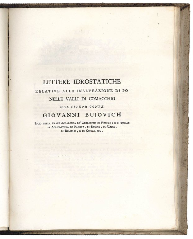 18th-century Venetian Sammelband containing five works on hydraulic governance and … | Immagine Gallery 5