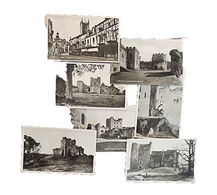 7 cartoline con fotografie reali di Ludlow Castle e della … | Immagine Gallery 2