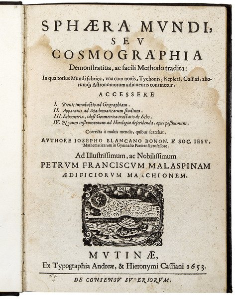 Sphaera mundi seu Cosmographia demonstrativa