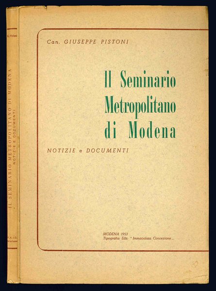 Il Seminario Metropolitano di Modena.