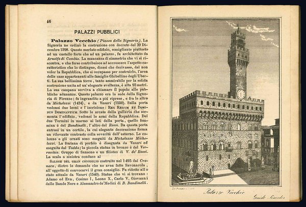 Guida manuale di Firenze e de' suoi contorni.