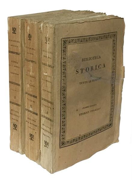 Storia dell'America di Guglielmo Robertson recata in italiano da A. …
