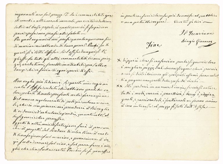 A' Decurioni del Comune di Acri dedica l'Autore. L'Assisa. Manoscritto … | Immagine Gallery 2