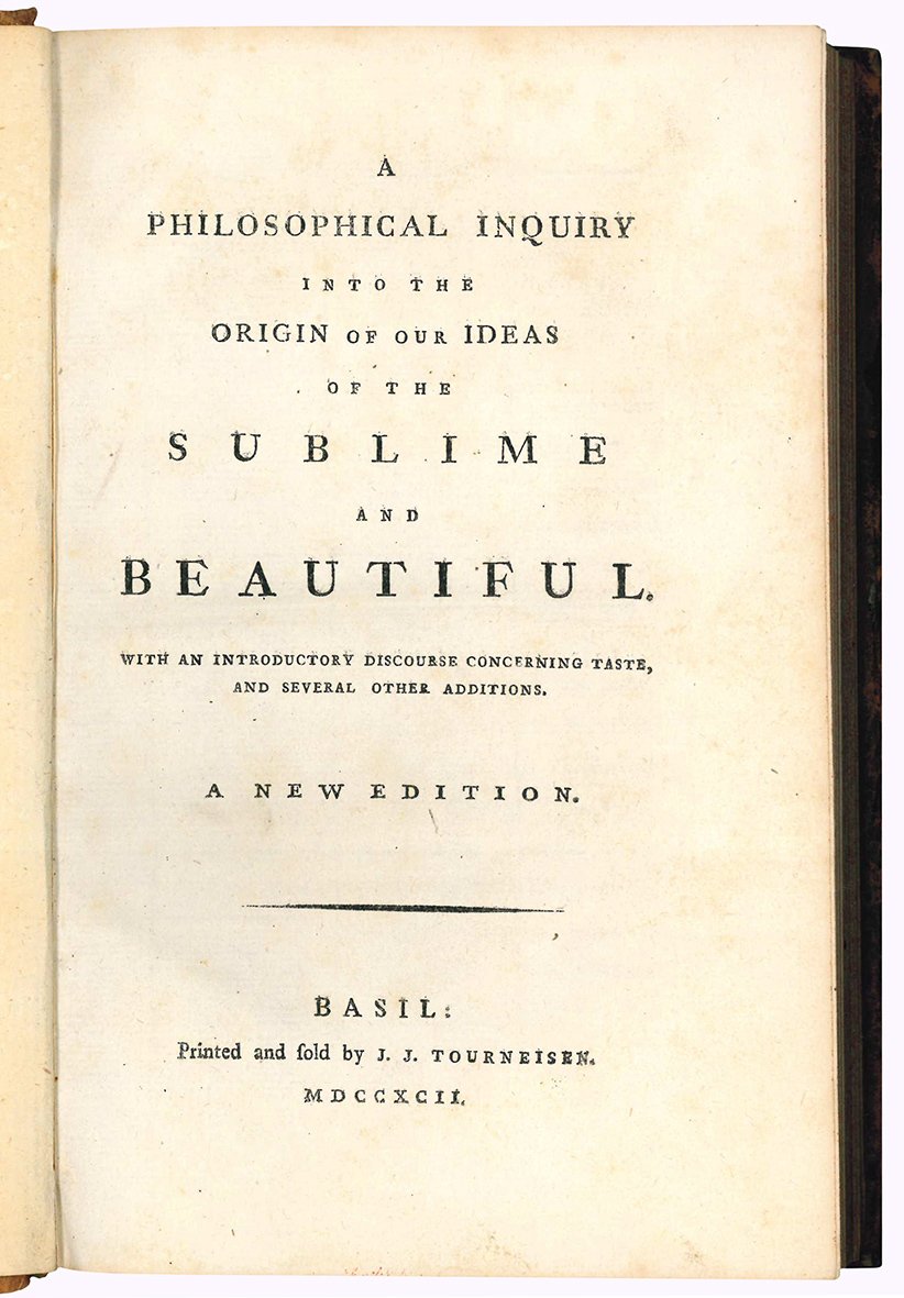 A philosophical inquiry into the origin of our ideas of …