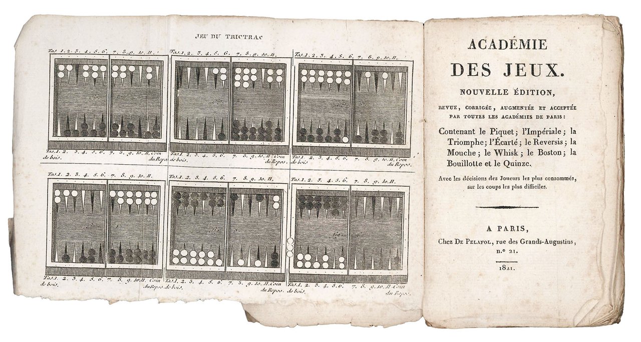 Académie des jeux. Nouvelle édition, revue, corrigée, augmentée et acceptée …