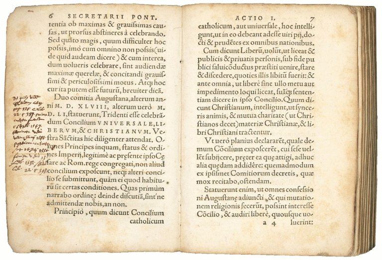 Actiones duae secretarii pontificii: quarum altera disputat, an Paulus Papa …