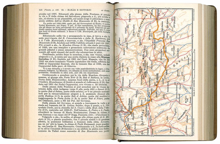 Africa orientale italiana. Con 15 carte geografiche, 16 piante di …