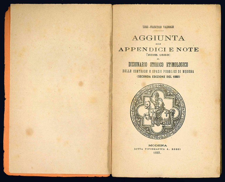 Aggiunta alle appendici e note (Ediz. 1883) al dizionario storico …