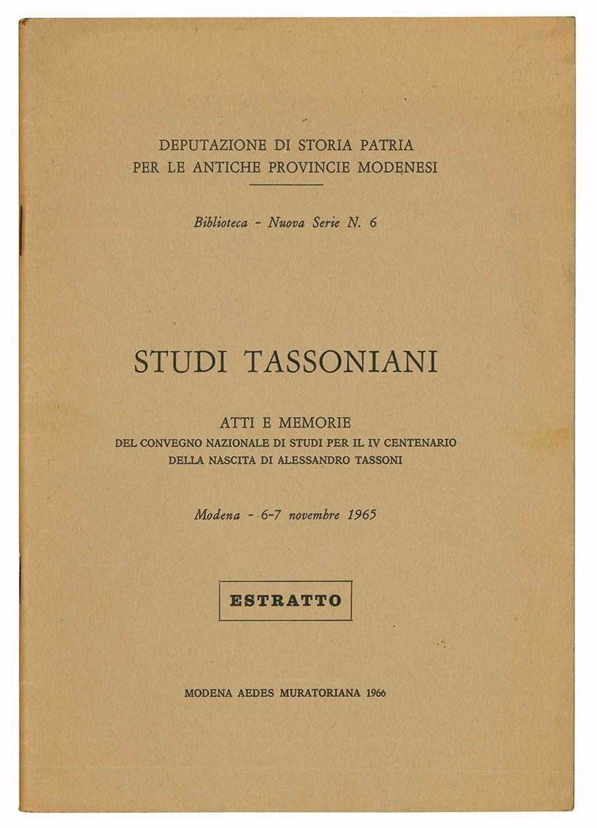 Alessandro Tassoni agricoltore e l'agricoltura nella Secchia Rapita.