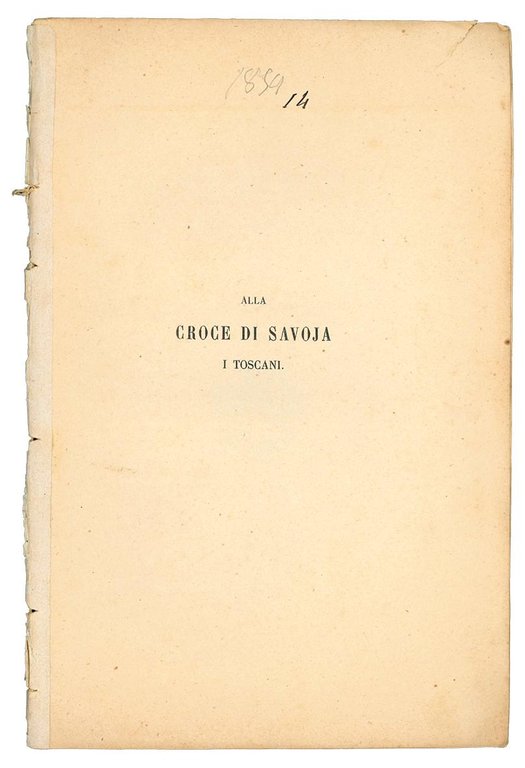 Alla croce di Savoja i Toscani