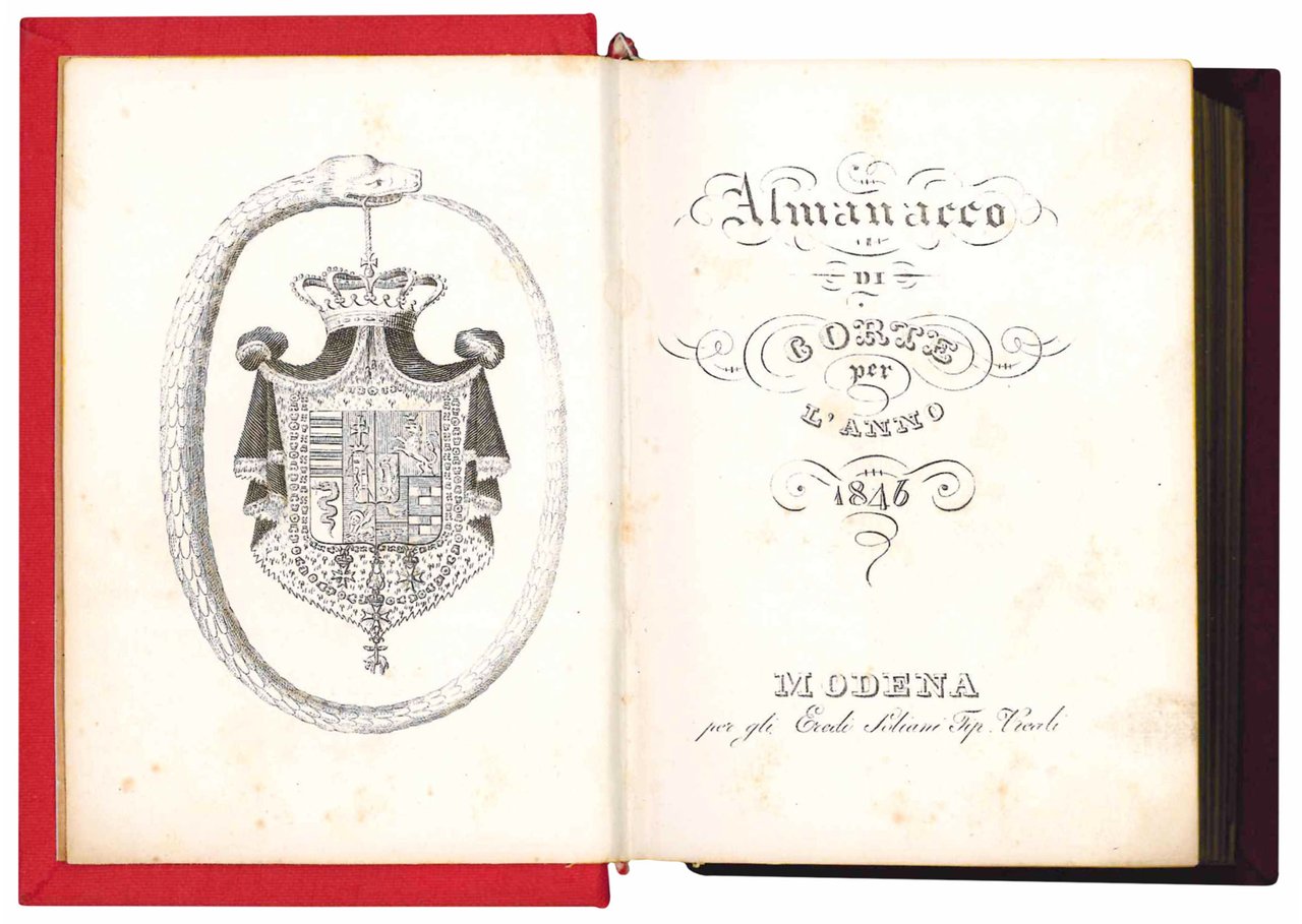 Almanacco di Corte per l'anno 1846. | Immagine principale