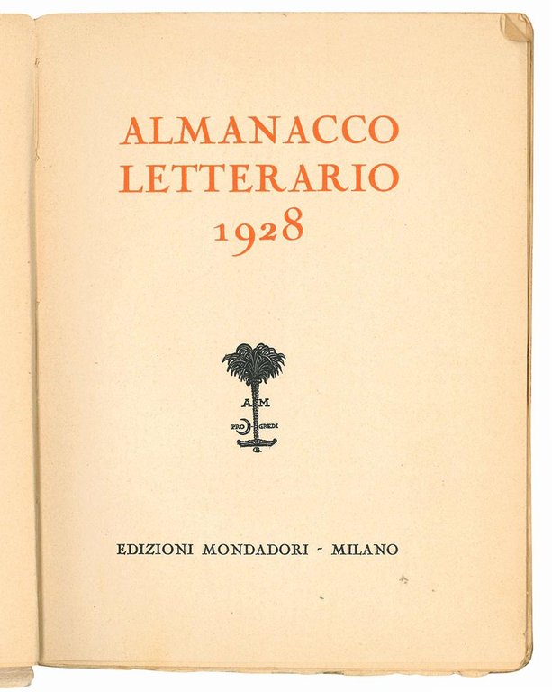 Almanacco letterario 1928.