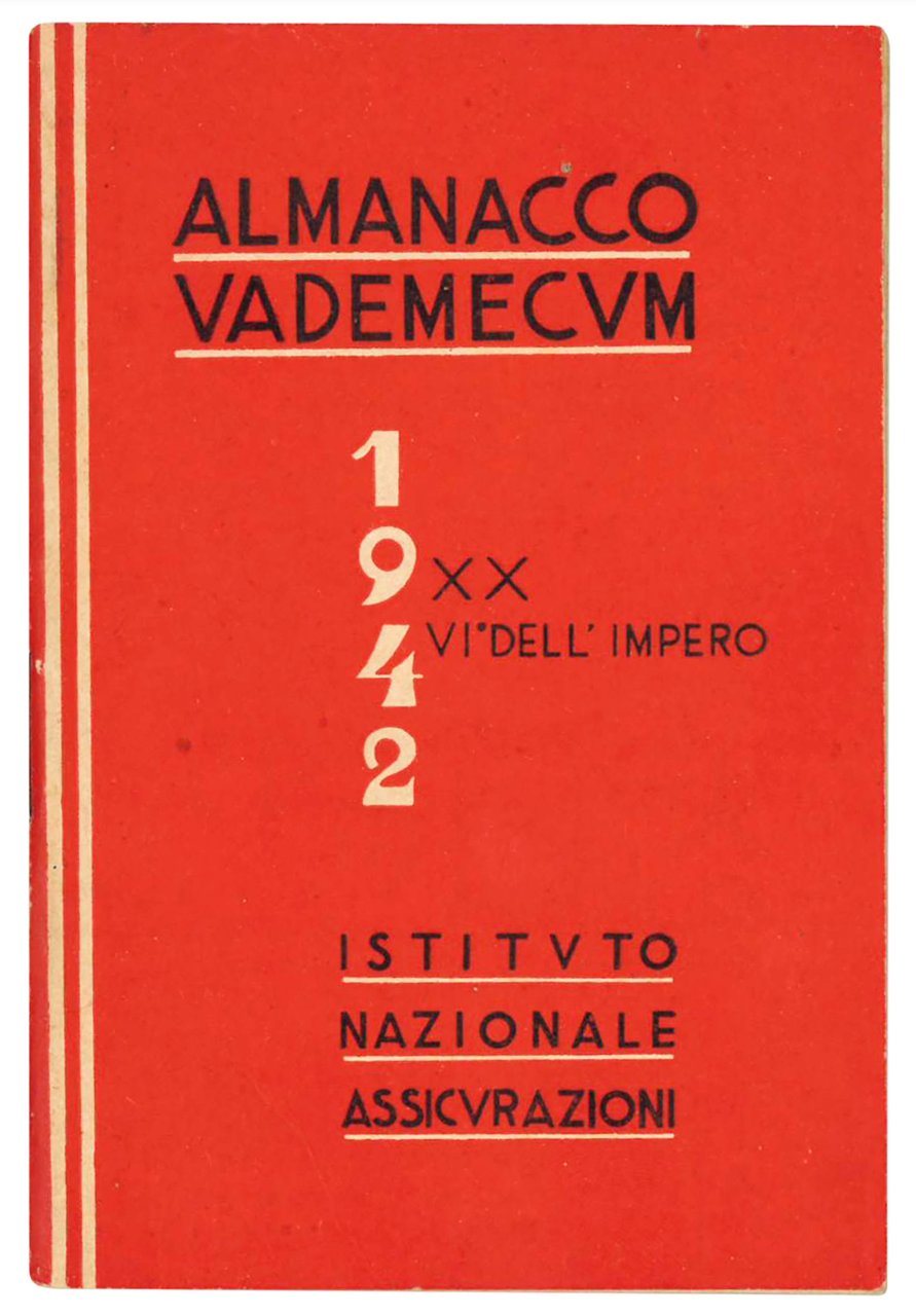 Almanacco vademecum 1942 - XXVI^ dell'Impero.