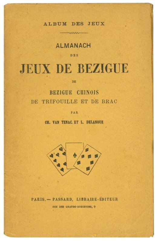 Almanach des jeux de bezigue de bezigue chinois de trifouille …