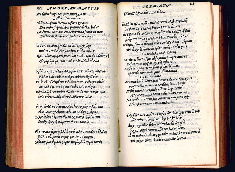 Andreae Dactii Patricii et Academici Florentini Poemata.