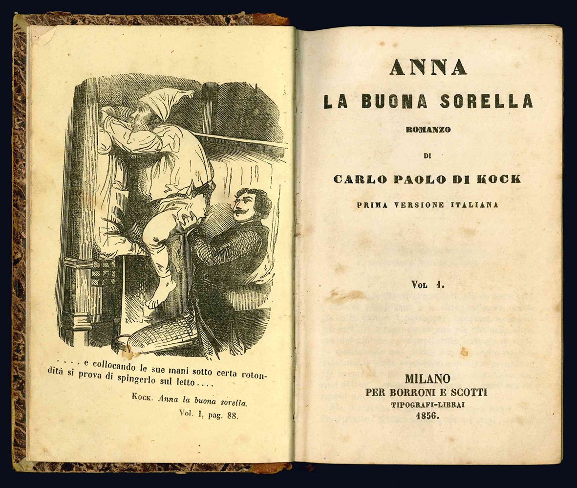 Anna la buona sorella. Romanzo di Carlo Paolo Kock. prima …