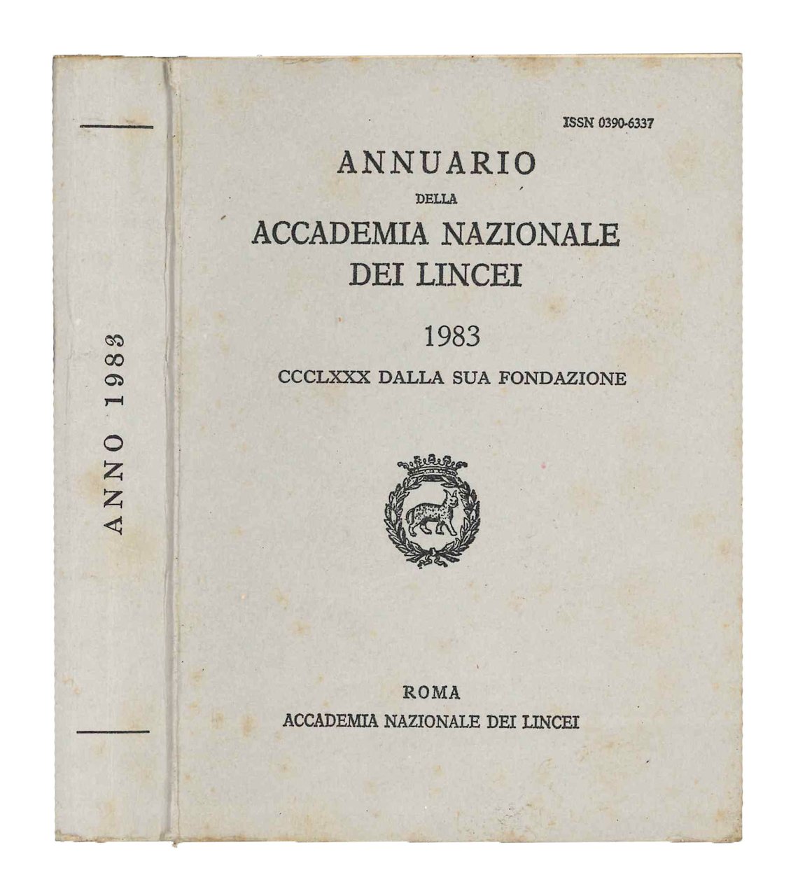 Annuario della Reale Accademia dei Lincei. 1983 - CCCLXXX dalla … | Immagine principale