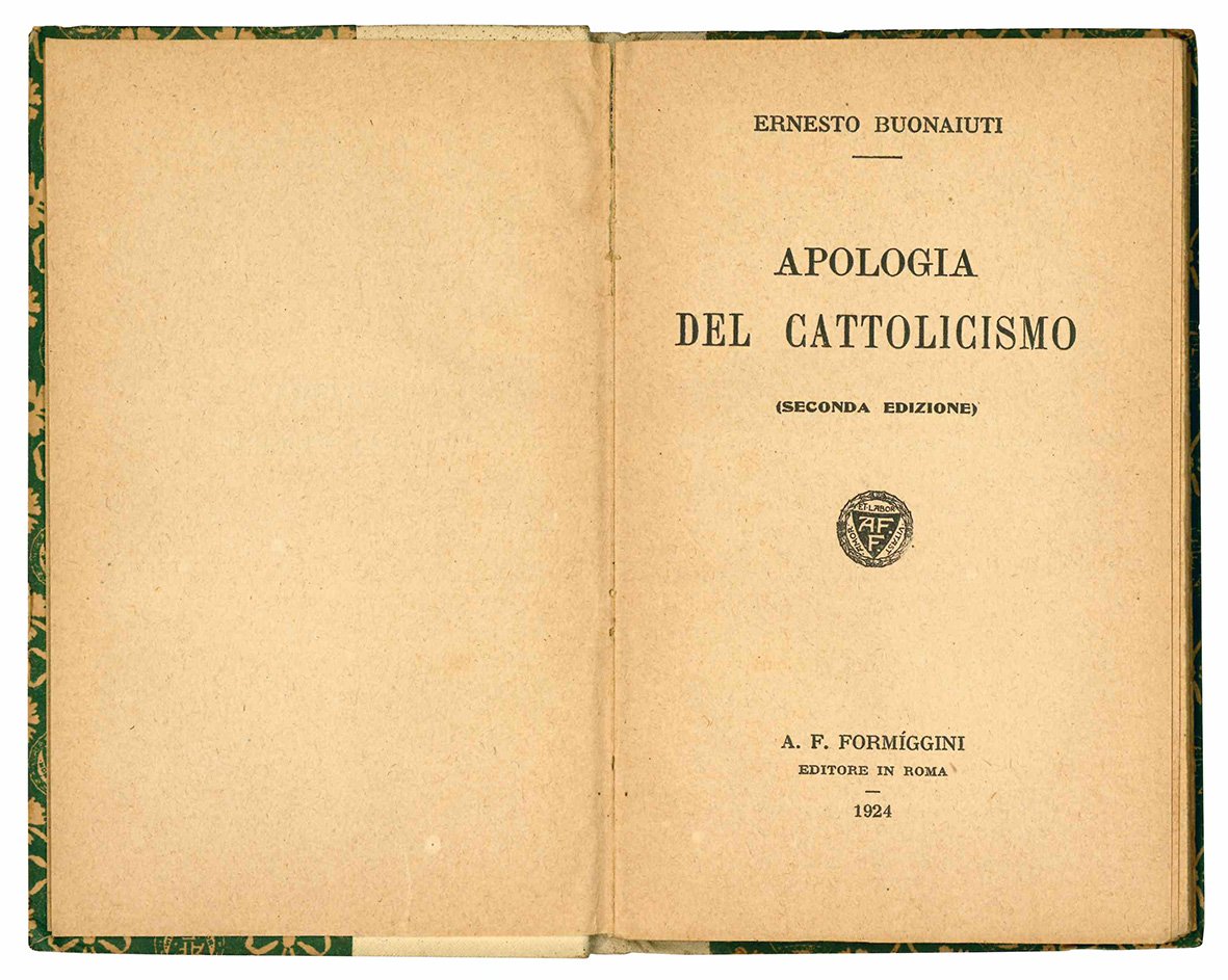 Apologia del Cattolicismo. (Seconda edizione).