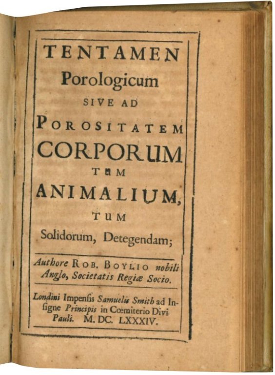 Apparatus ad Historiam naturalem Sanguinis Humani, ac Spiritus praecipuè ejusdem …