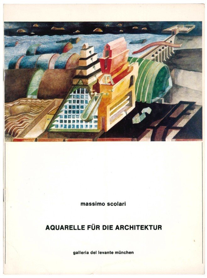 Aquarelle fur die architektur.