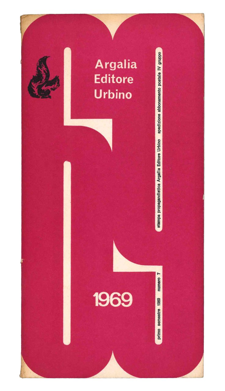 Argalia Editore Urbino. Catalogo generale 1968, '69. | Immagine principale