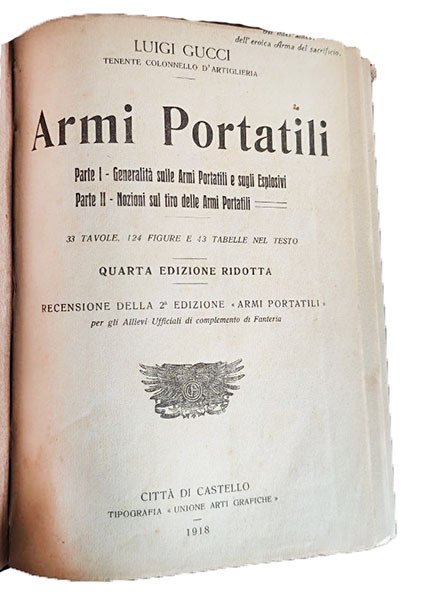 Armi portatili. Parte 1. Generalità sulle armi portatili e sugli … | Immagine principale