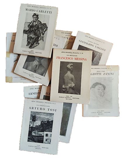 Arte moderna italiana. 15 Volumi: 1 (Arturo Tosi), 2 (Alberto … | Immagine principale