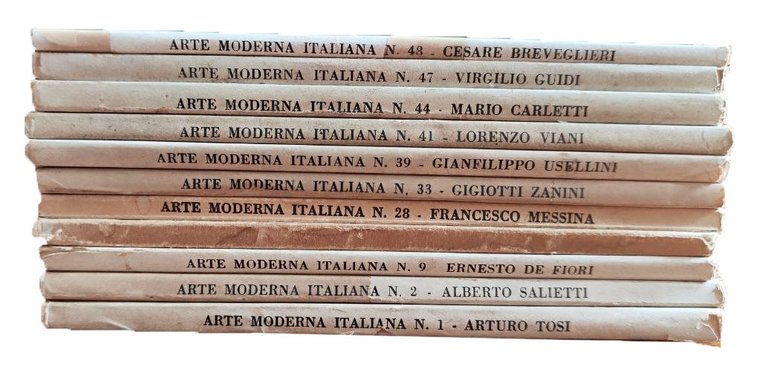 Arte moderna italiana. 15 Volumi: 1 (Arturo Tosi), 2 (Alberto … | Immagine Gallery 3