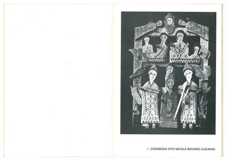 Arte popolare nell'Emilia,oggi e rassegna personale di Cerabona Vito Nicola …