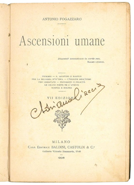 Ascensioni umane. VII edizione.