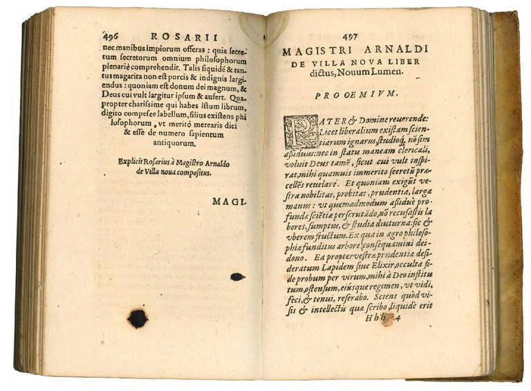 Auriferae Artis, quam Chemiam vocant, volumen secundum. Quod continet Morieni …
