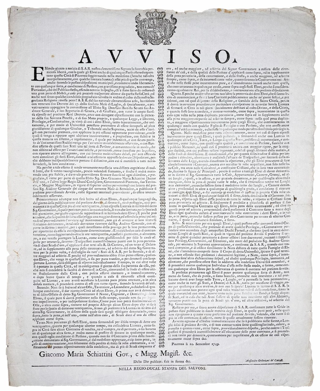 Avviso | Immagine principale