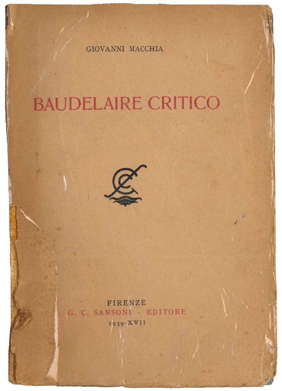 Baudelaire critico | Immagine principale