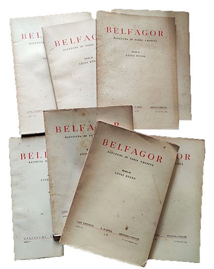 Belfagor. Rassegna di varia umanità. Lotto di 12 numeri (anno … | Immagine Gallery 2