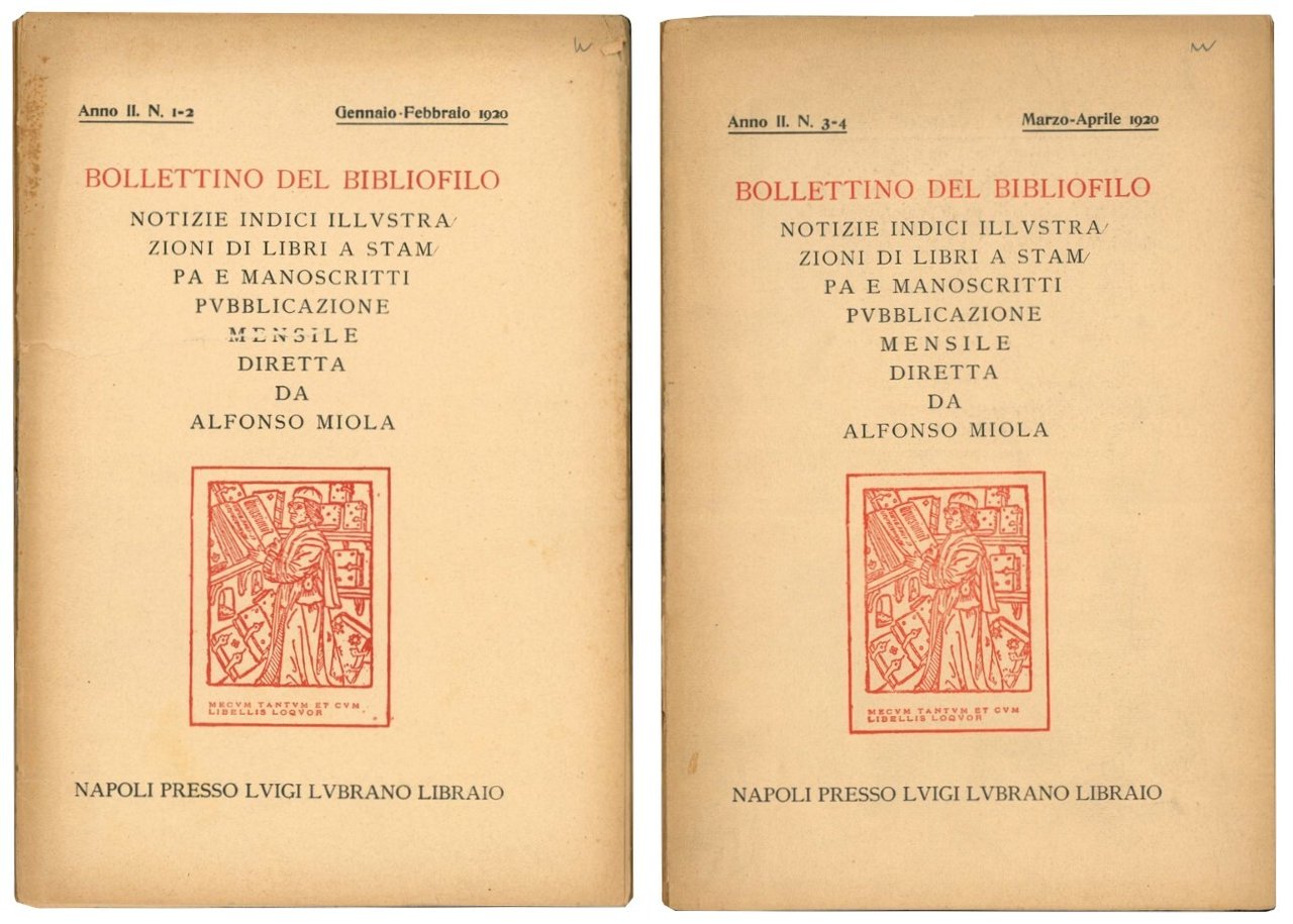 Bollettino del bibliofilo: notizie, indici, illustrazioni di libri a stampa …